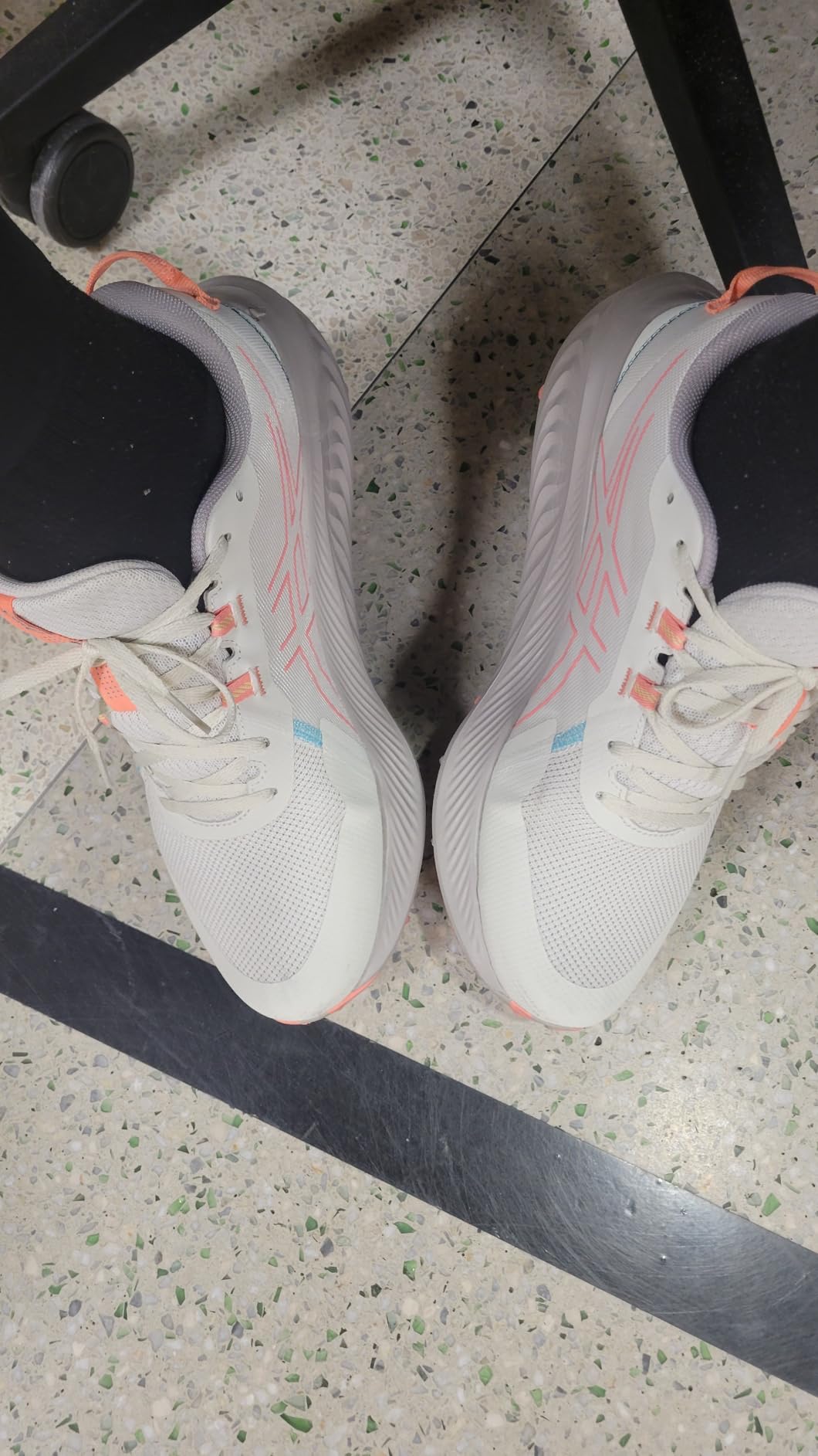 ASICS Gel-Excite Trail 2 outsole close-up showing aggressive rubber lug pattern for trail grip
