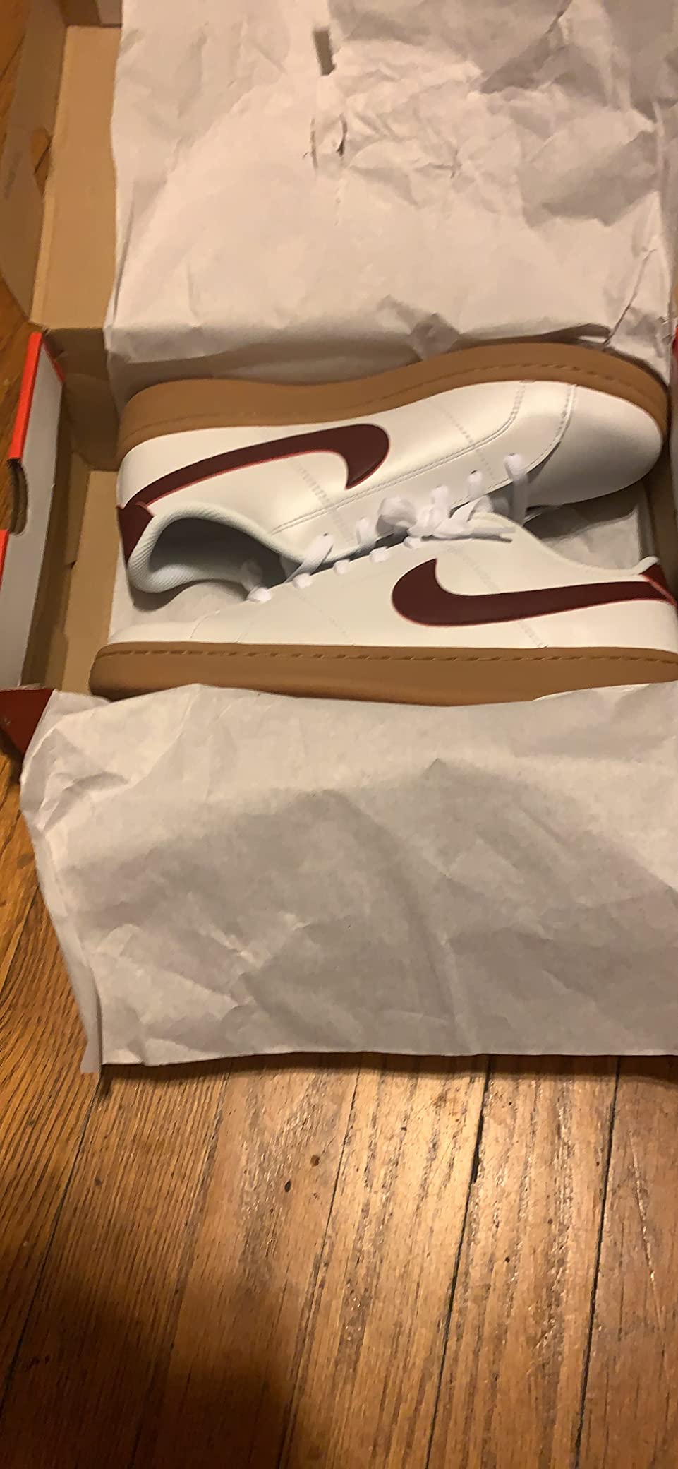 Nike Court Royale 2 upper construction synthetic leather materials retro design