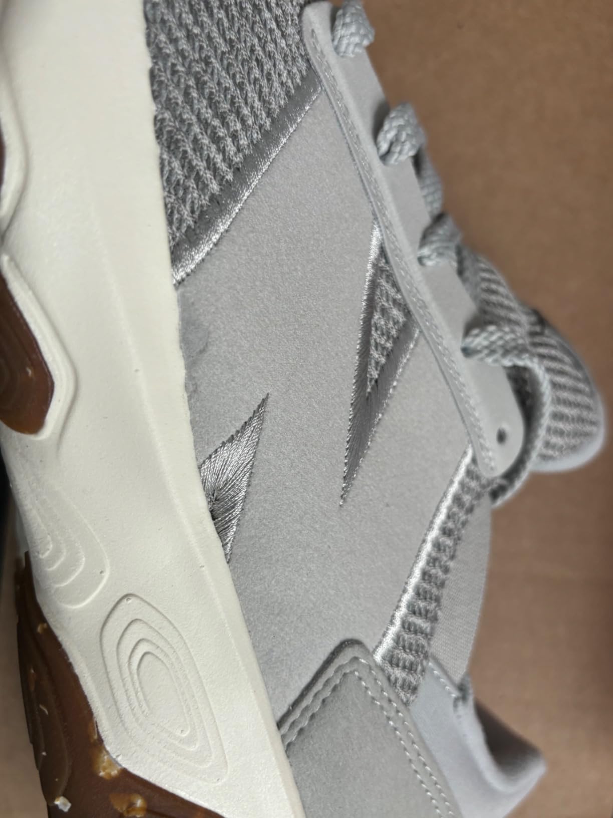 New Balance 1440 V1 outsole detail showing rubber construction and wear pattern after testing
