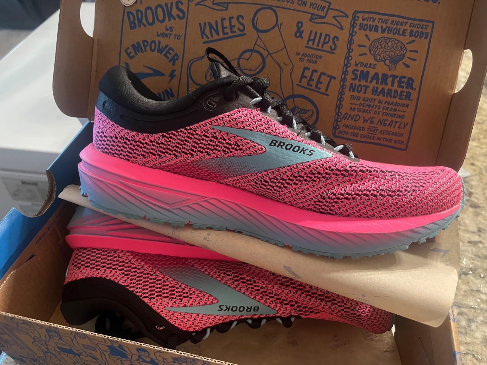 Brooks Revel 7 showing comfortable fit and cushioning during daily wear