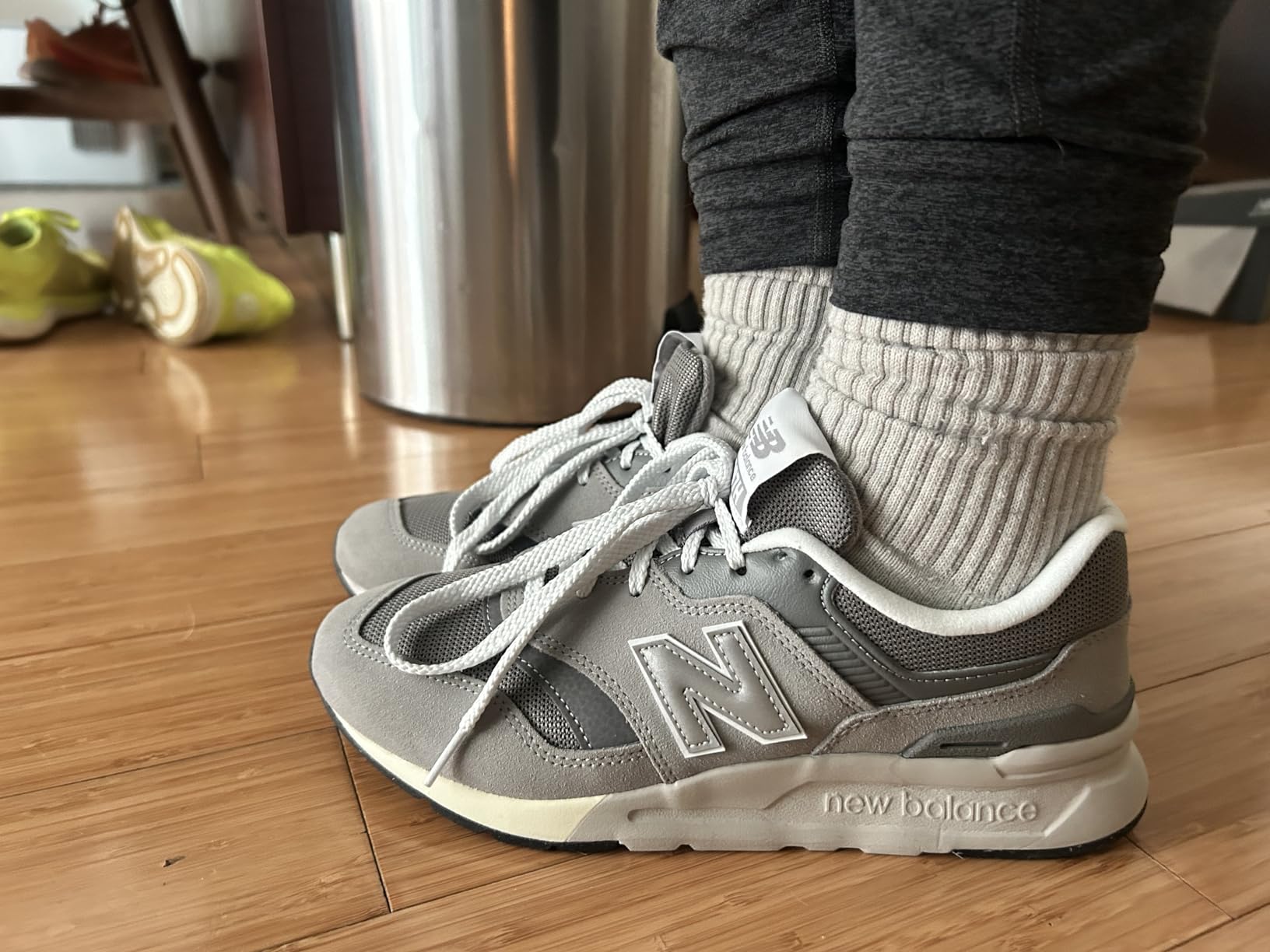 New Balance 997H lifestyle sneaker showing retro heritage design with suede and mesh upper