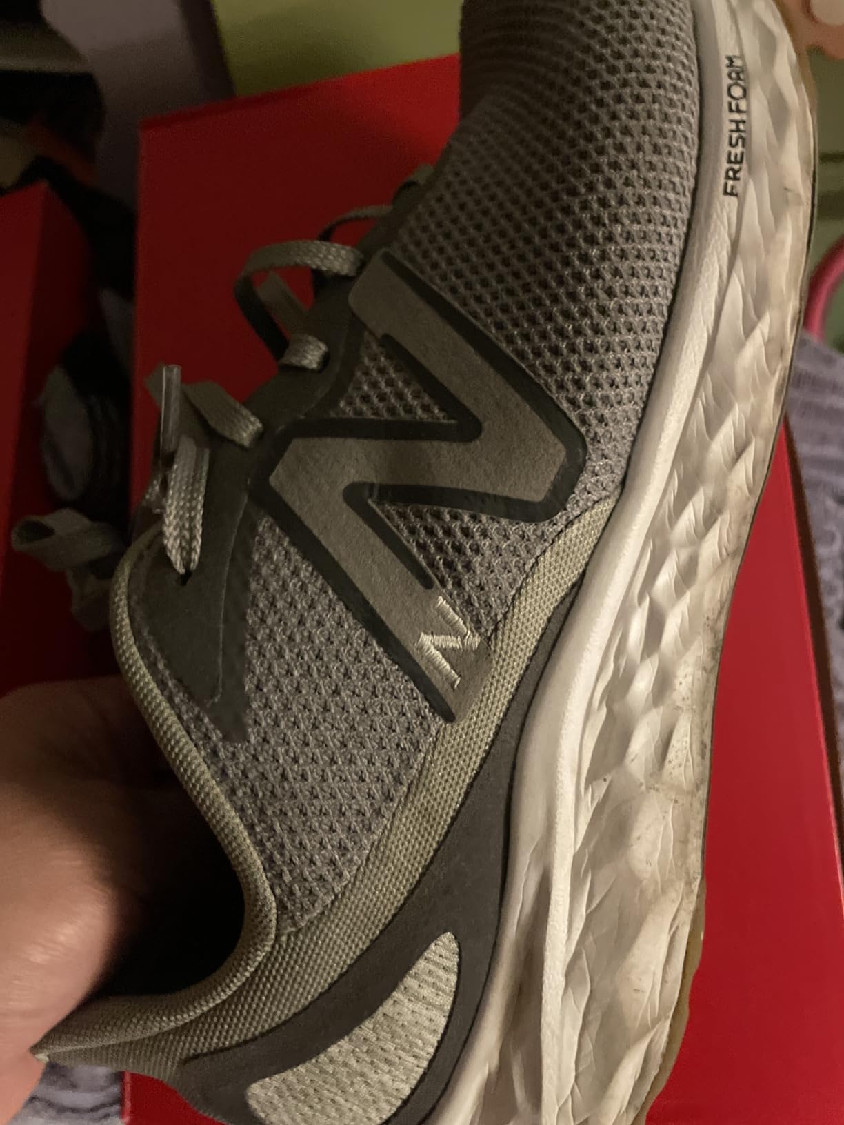 New Balance Fresh Foam Arishi V4 showing engineered mesh upper and Fresh Foam midsole technology