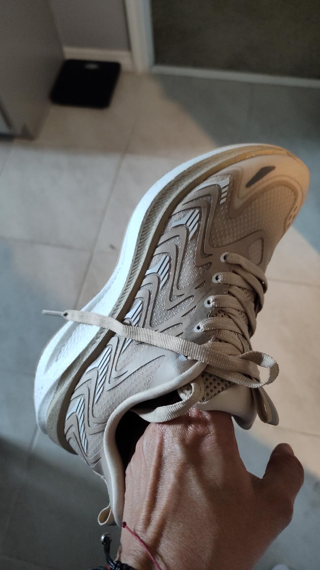 ALLSWIFIT outsole showing full rubber traction pattern and anti-slip design for various surfaces