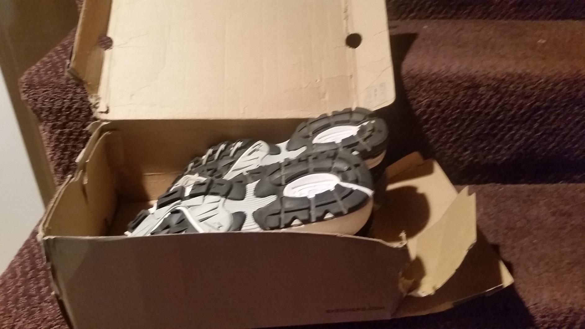 Skechers Stamina Nuovo Cutback packaging and unboxing condition at arrival