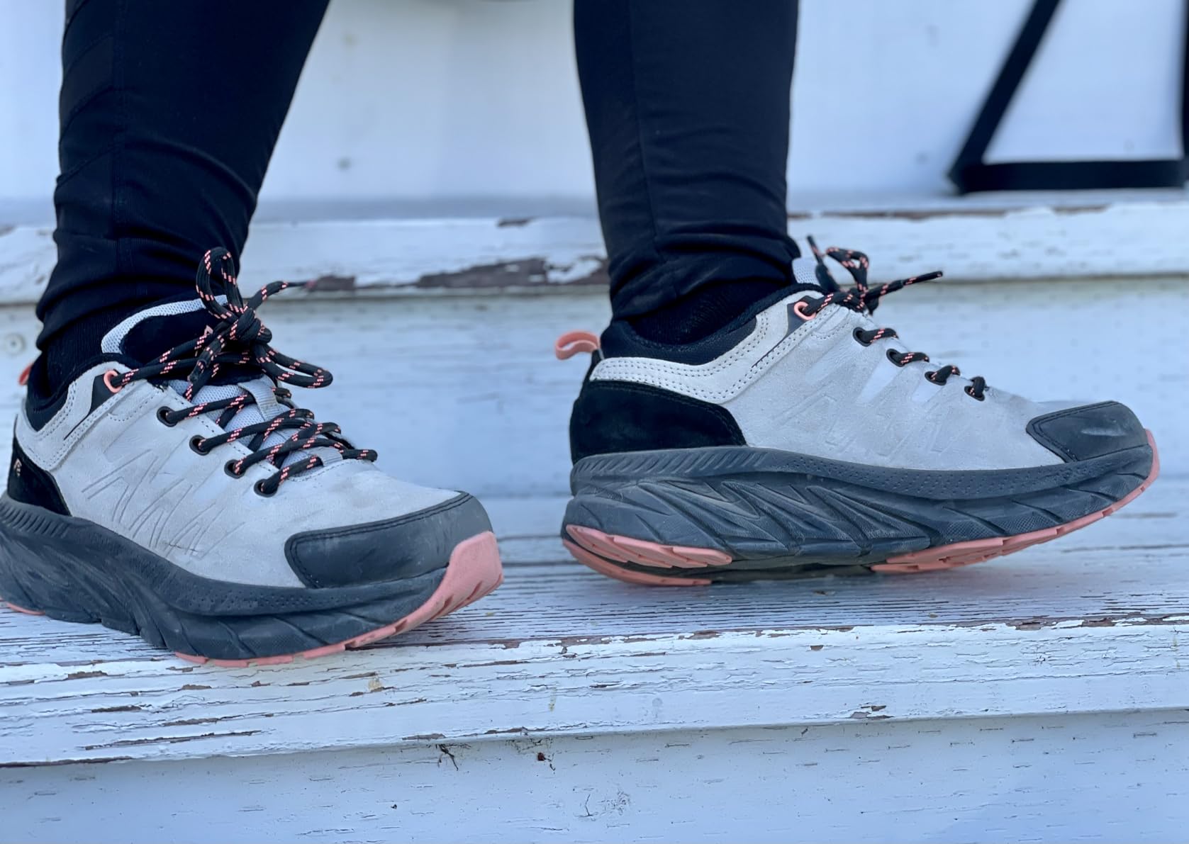 NORTIV 8 Women's Hiking Shoes Side Profile View