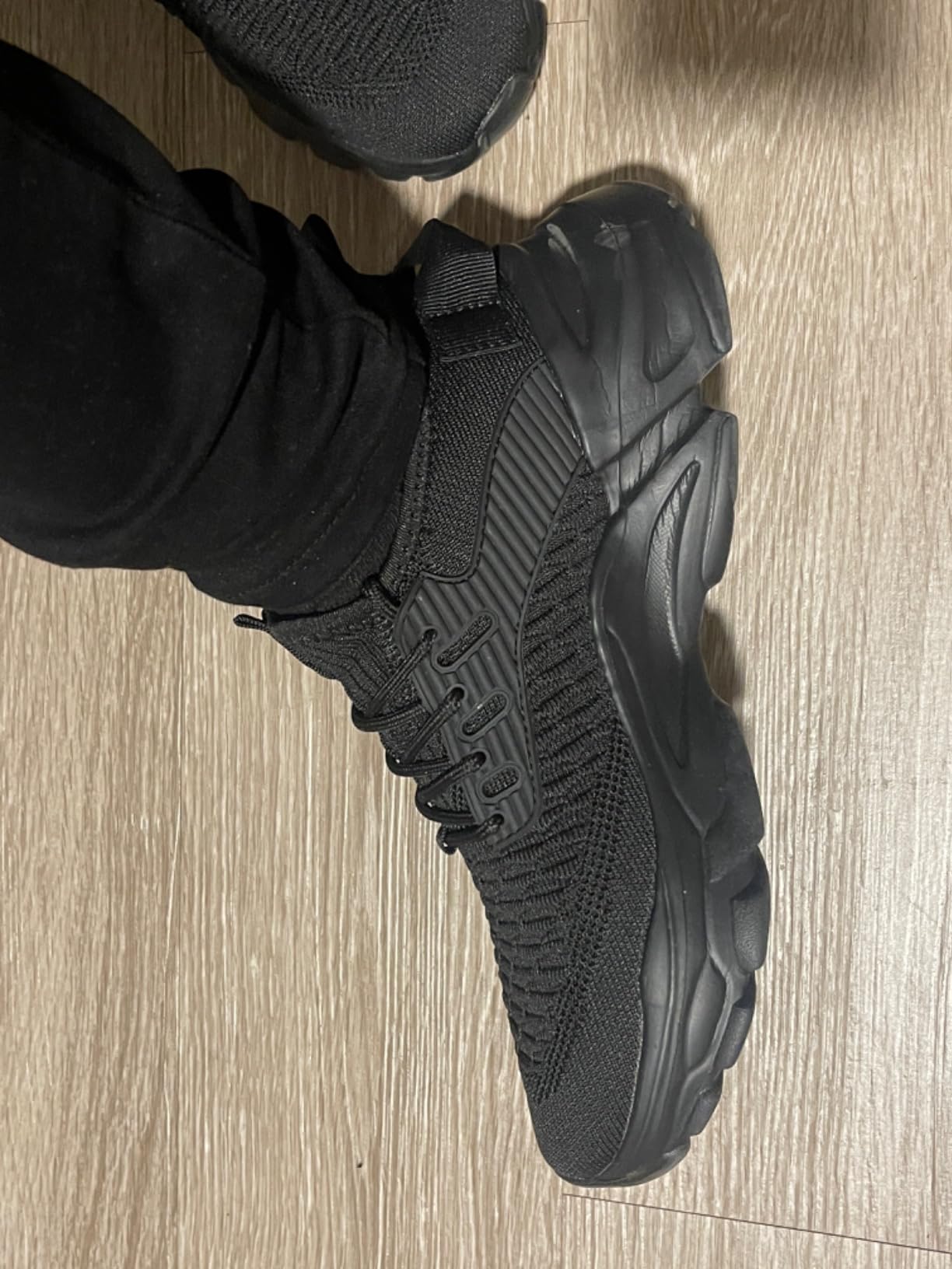 Women wearing KEEZMZ Slip-On Sneakers during workout showing flexibility and natural foot movement
