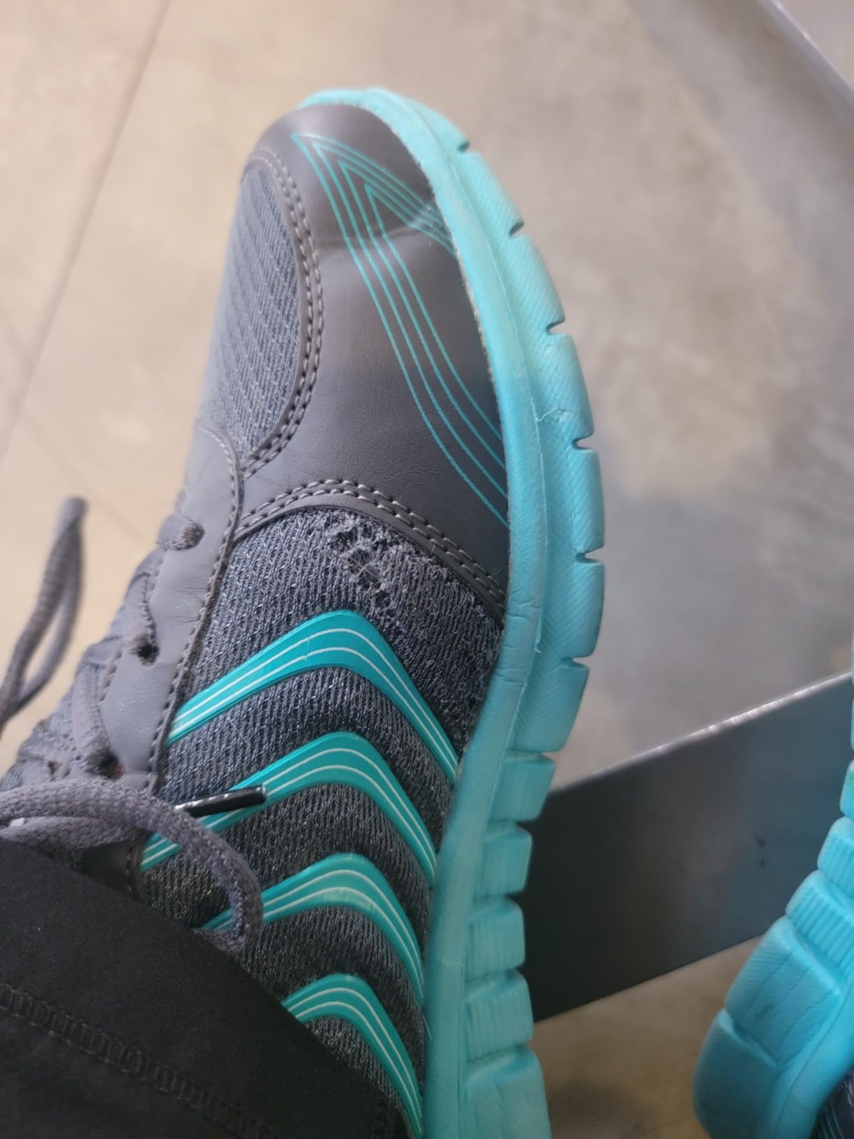 Alicegana sneakers being worn showing flexibility and real-world use on various surfaces