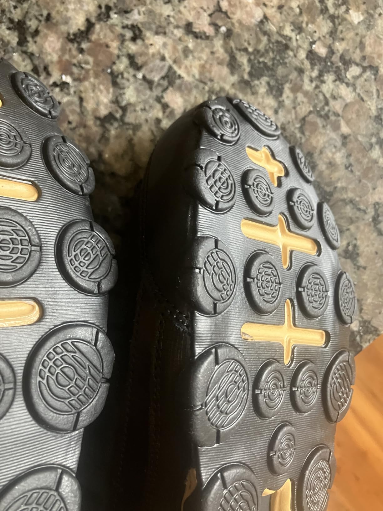 Nike Reax 8 TR detailed construction showing material build quality and stitching at 8 weeks