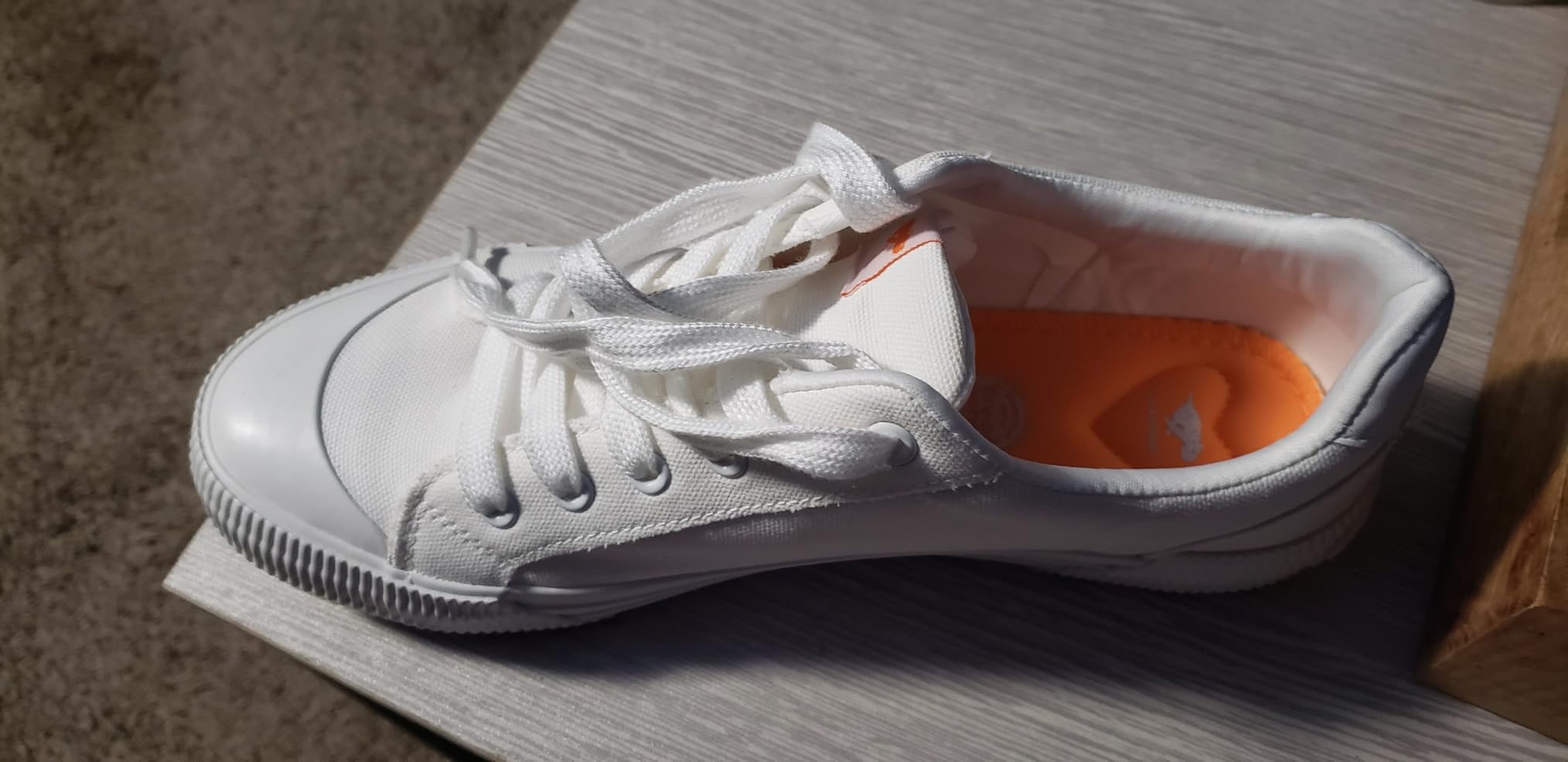 Rocket Dog sneakers being worn during daily activities and errands