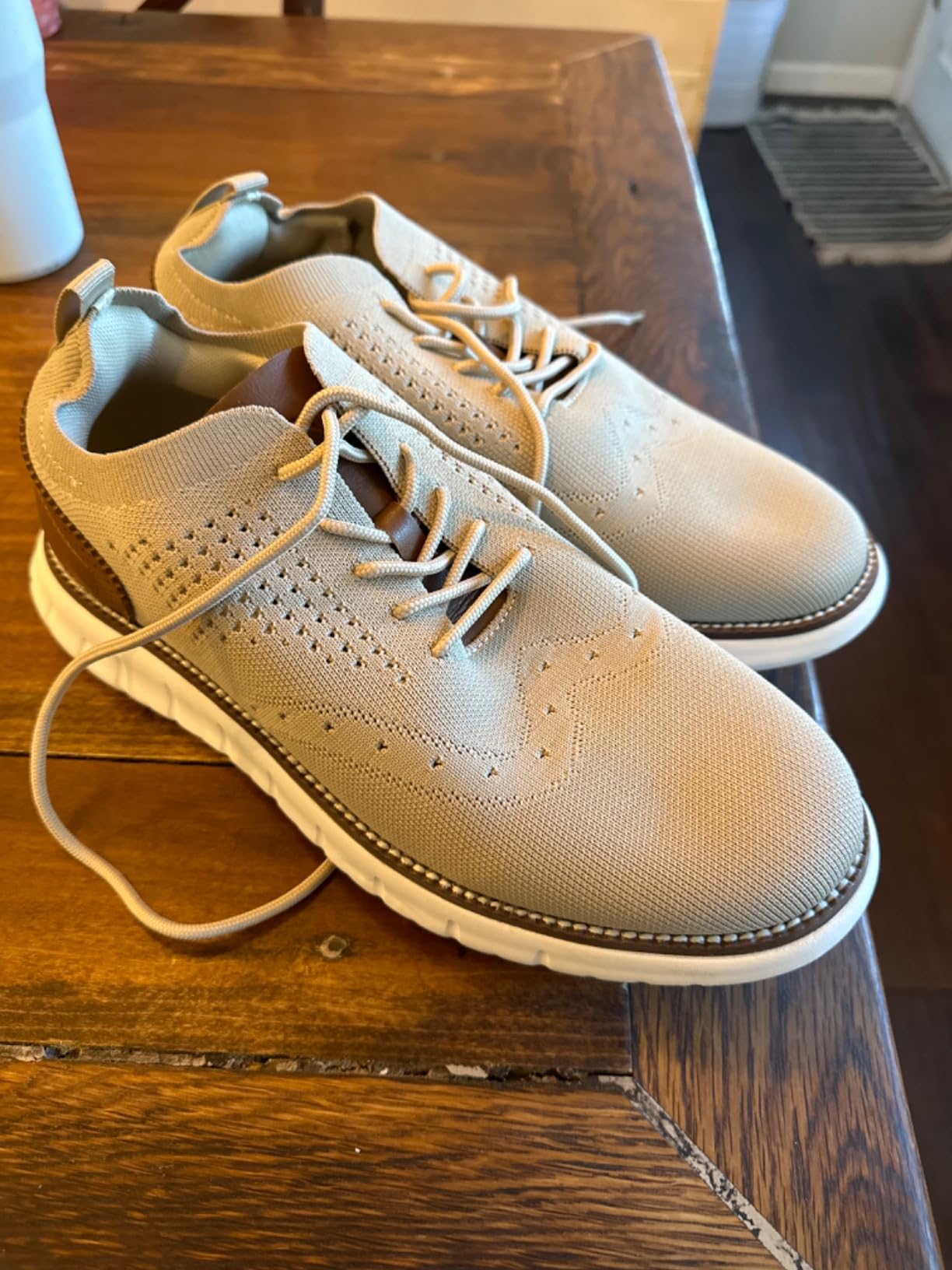 SVNKE shoes worn with business casual attire showing versatility in professional settings