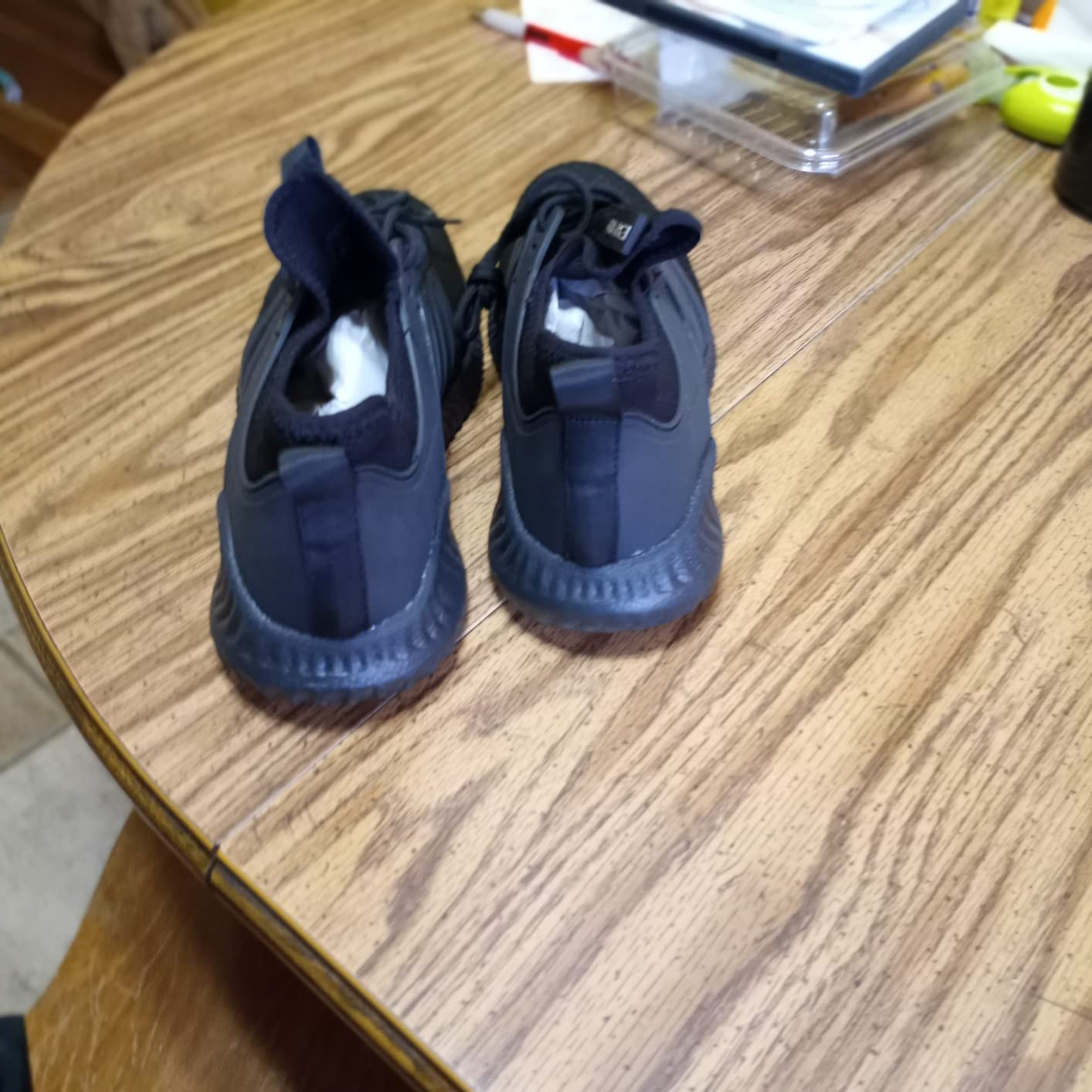AKK sneakers build quality detail showing stitching construction and shoe assembly at key stress points