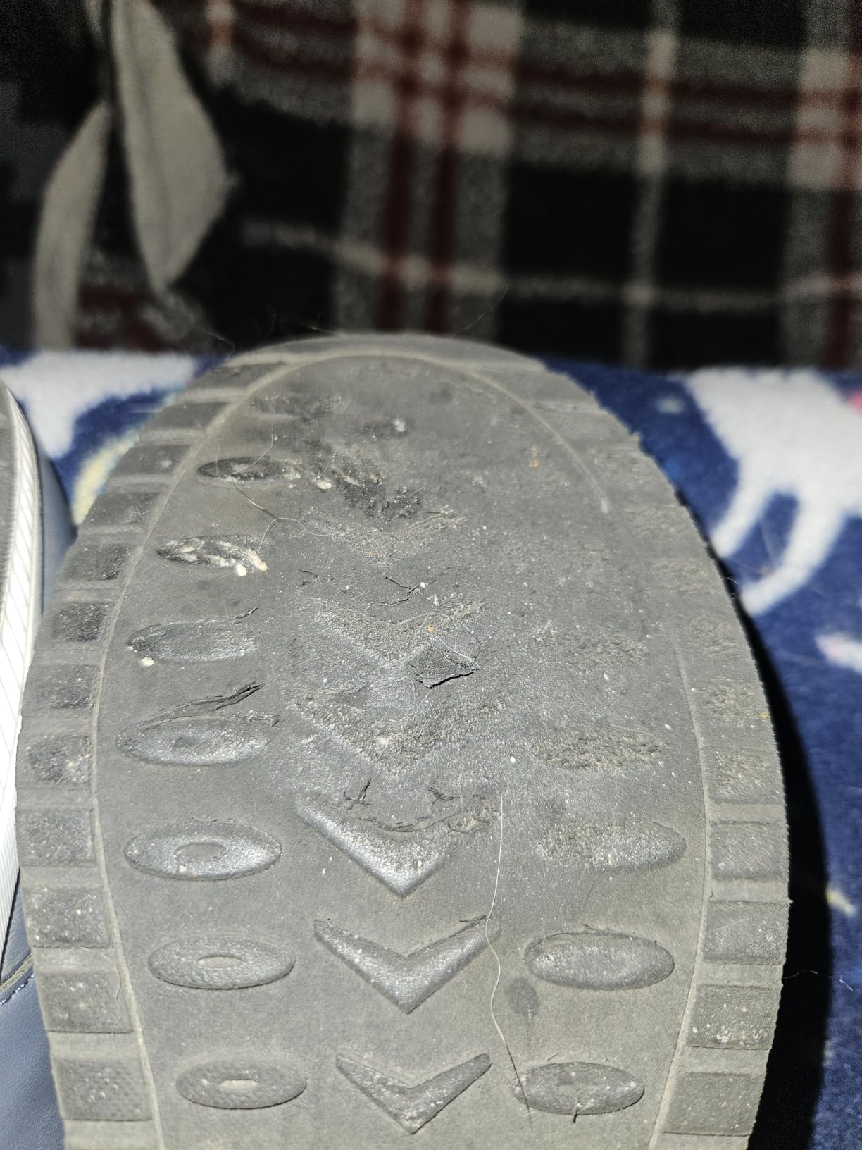 Side view of AOV women's walking shoes showing mesh upper construction and air cushion sole profile