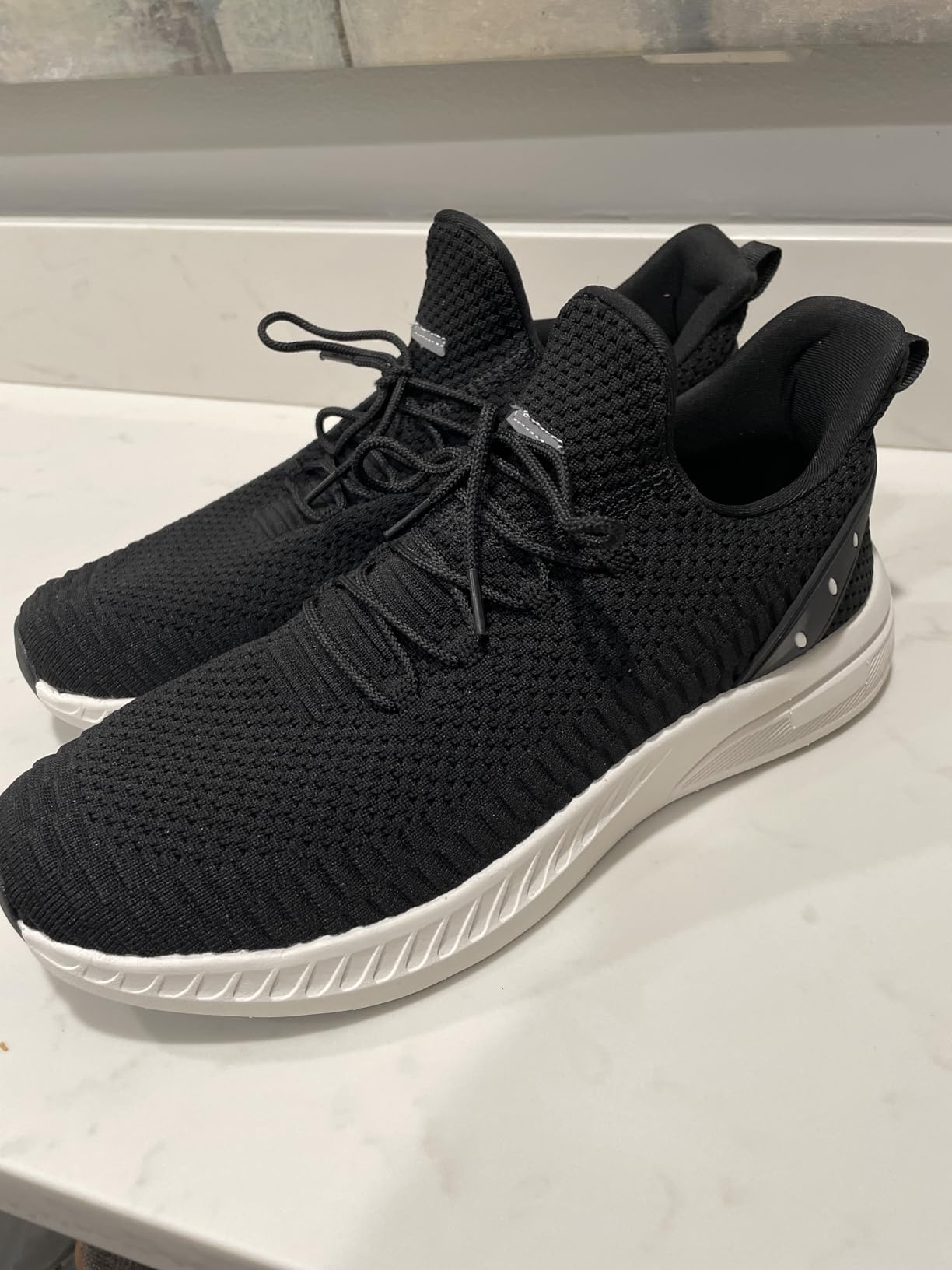 Long-term wear test results showing Feethit shoes condition after 8 weeks of real use