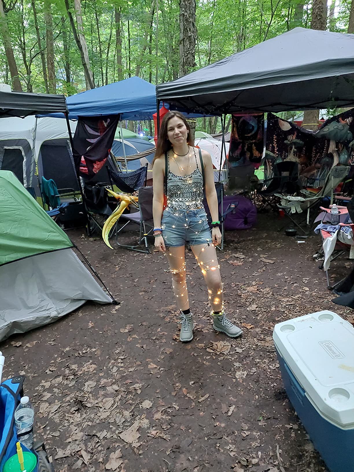 CC-Los Women's Hiking Boots after four months of trail testing showing wear patterns and sole condition