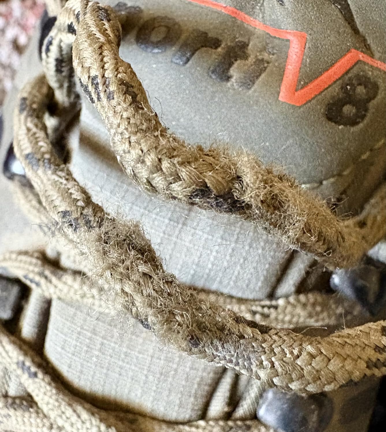 NORTIV 8 hiking shoes in muddy wet conditions showing waterproof membrane performance