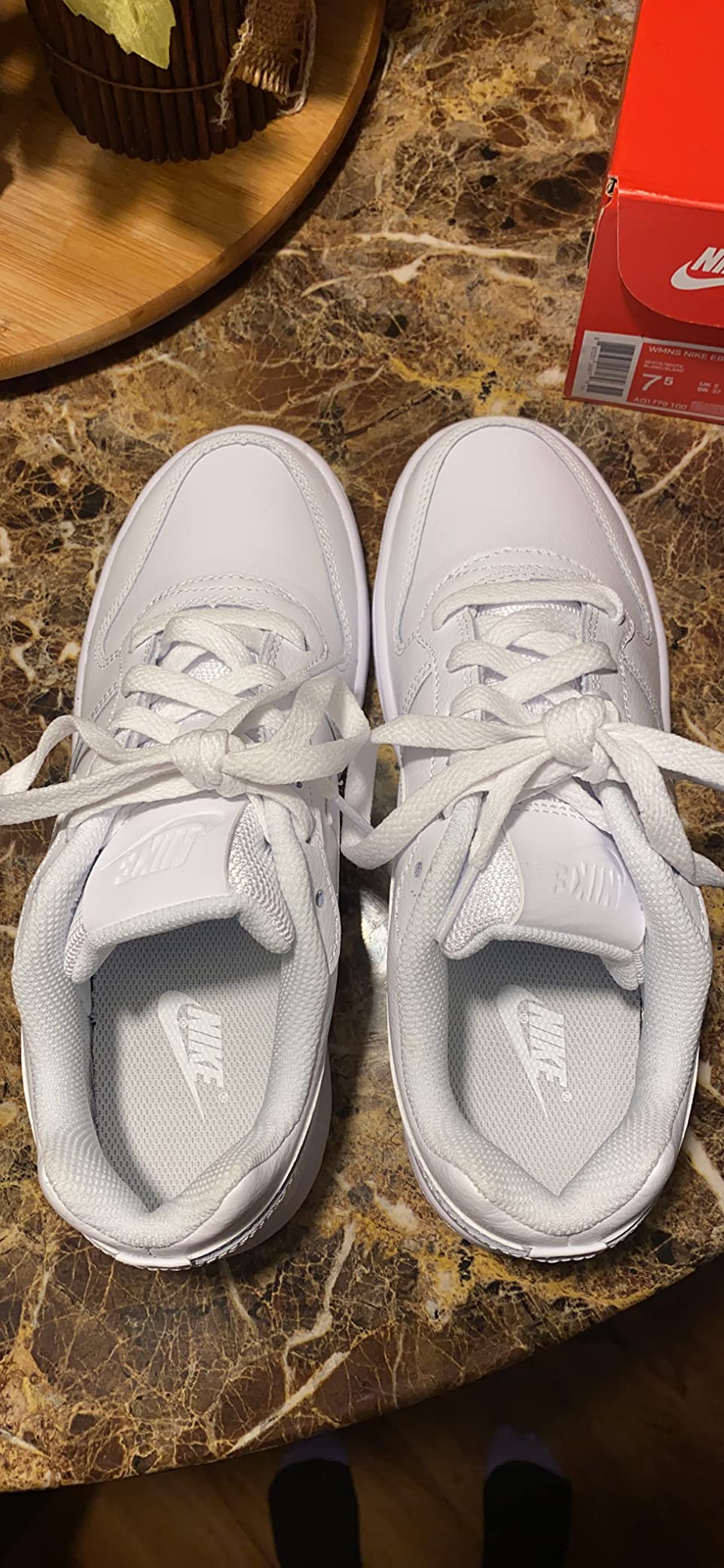 Nike Men's Ebernon Low final assessment showing overall design and build quality