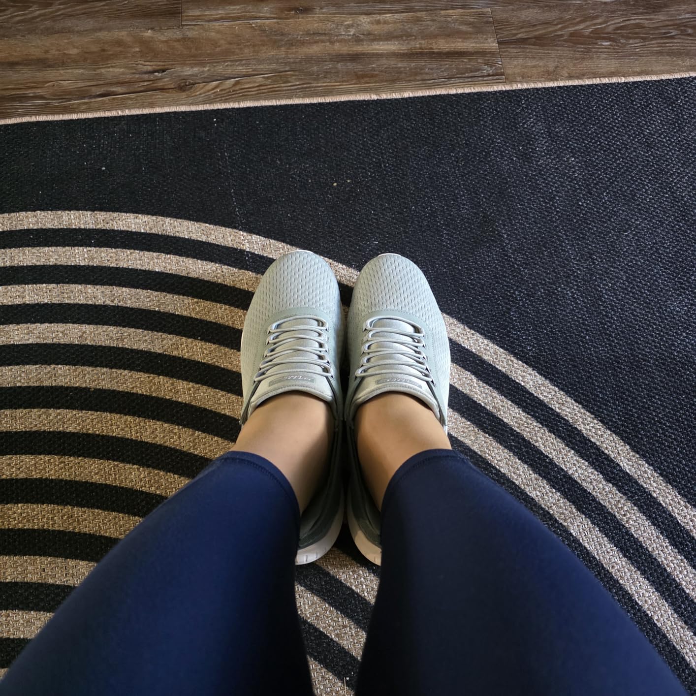 Skechers Memory Foam insole showing the cushioning construction inside the Bobs Squad Chaos