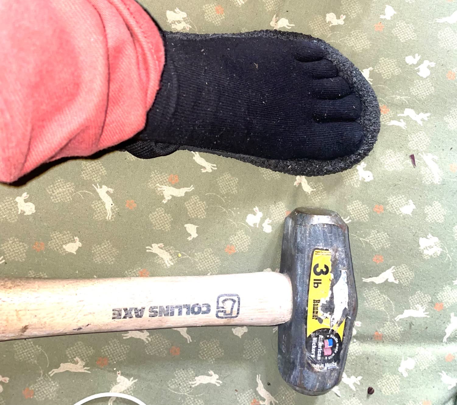 WHITIN barefoot sock shoes after 8 weeks showing wear patterns and durability assessment