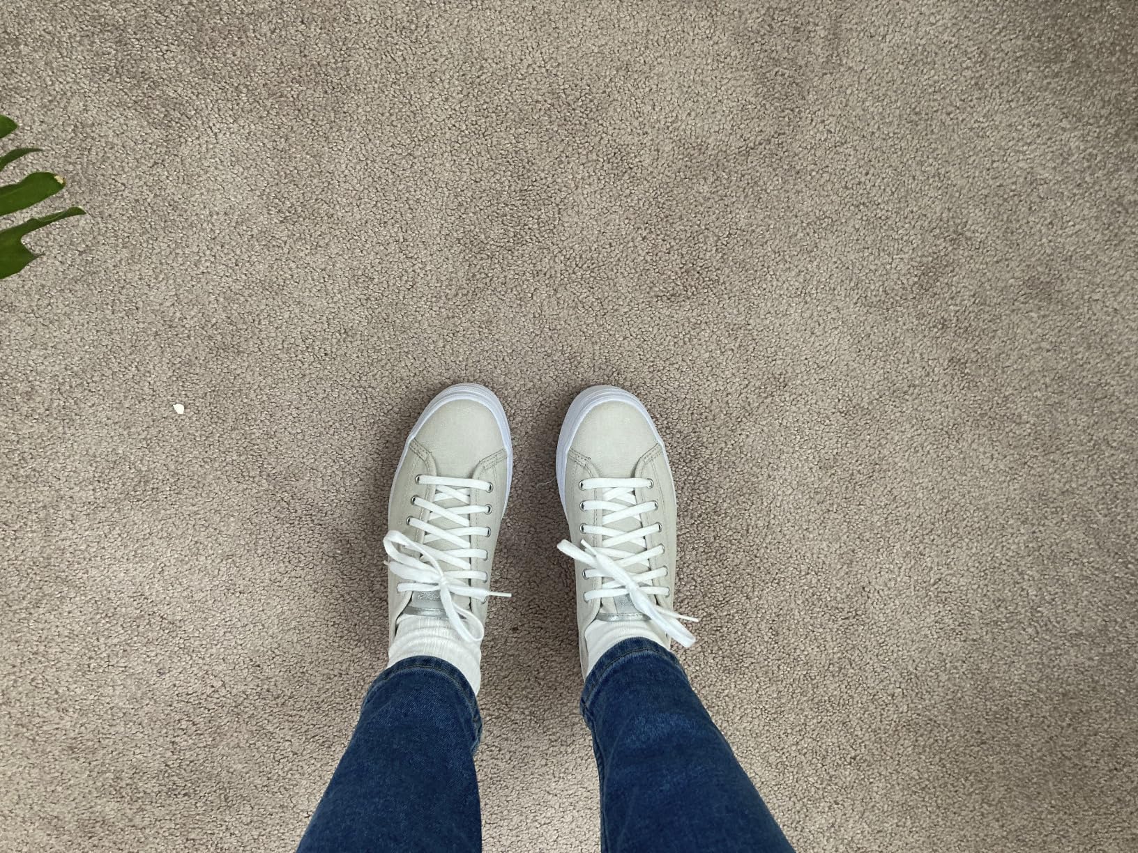 Keds Triple Up worn in casual lifestyle setting showing styling with jeans and casual outfit
