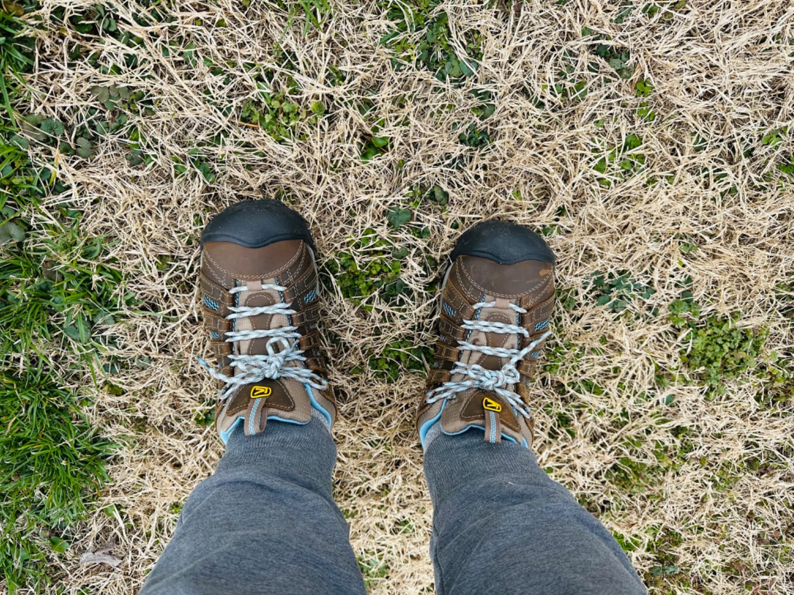 KEEN Voyageur lifestyle shot showing versatility for hiking and daily errands