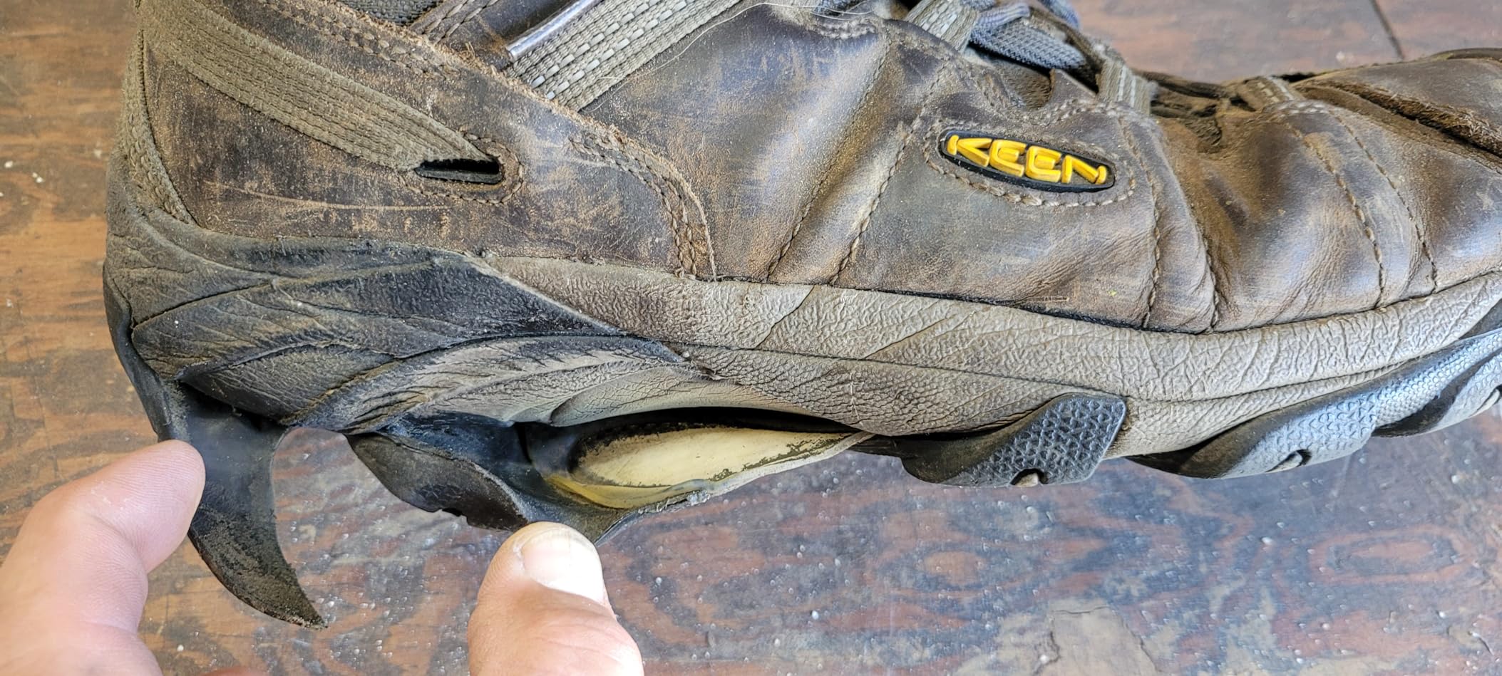 KEEN Men's Targhee II final product shot — waterproof hiking shoe for day hiking and trail use