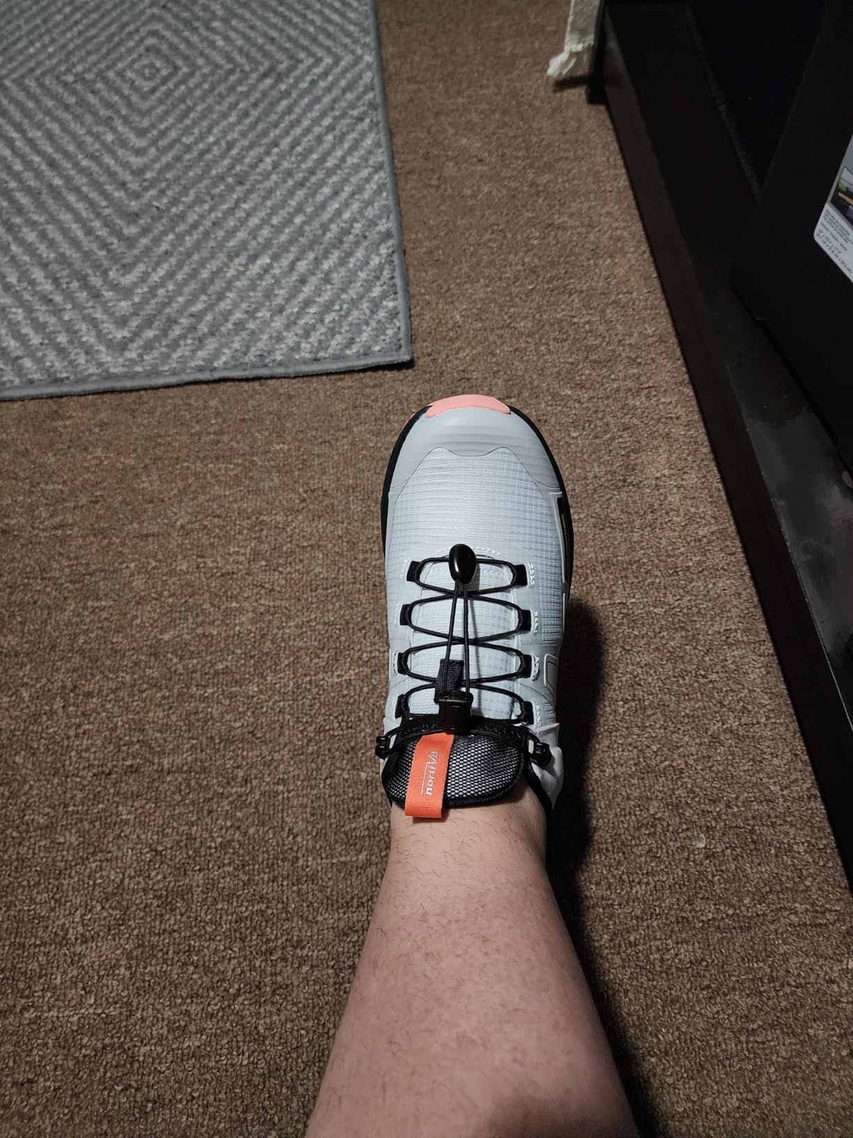 NORTIV 8 Women's Hiking Shoes construction detail showing upper materials and sole assembly quality