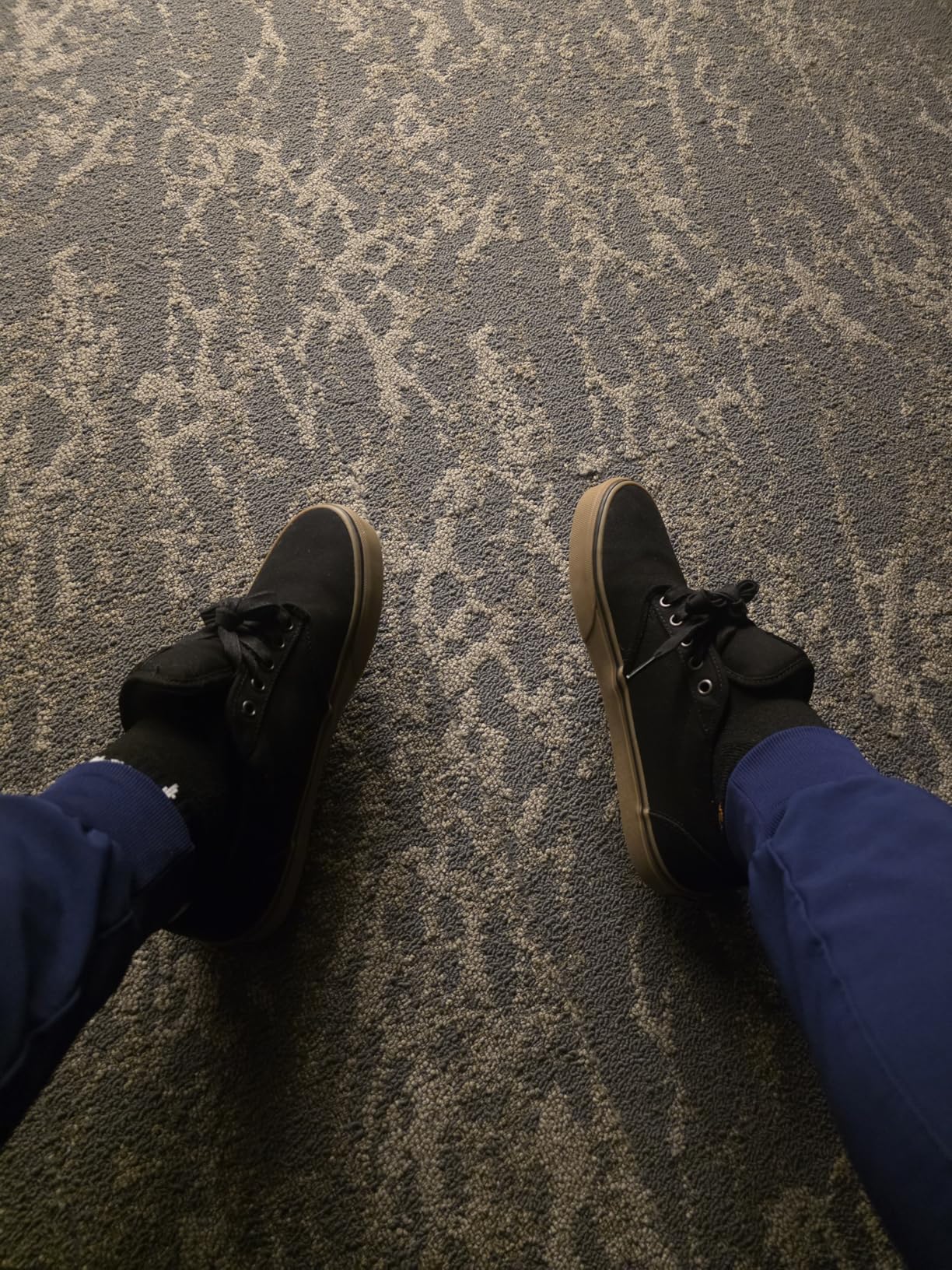 Vans Atwood black and white colorway showing construction details and minimalist design