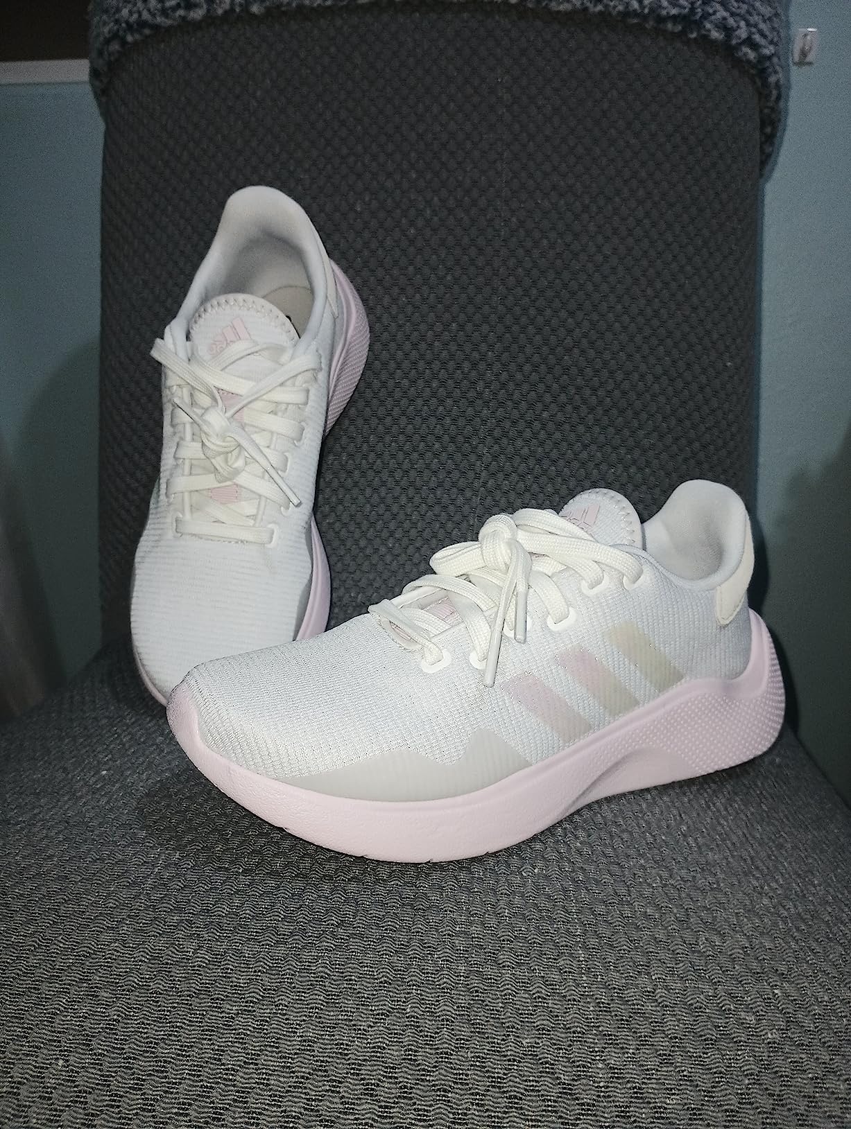 Adidas Puremotion 2.0 pink colorway showing design versatility