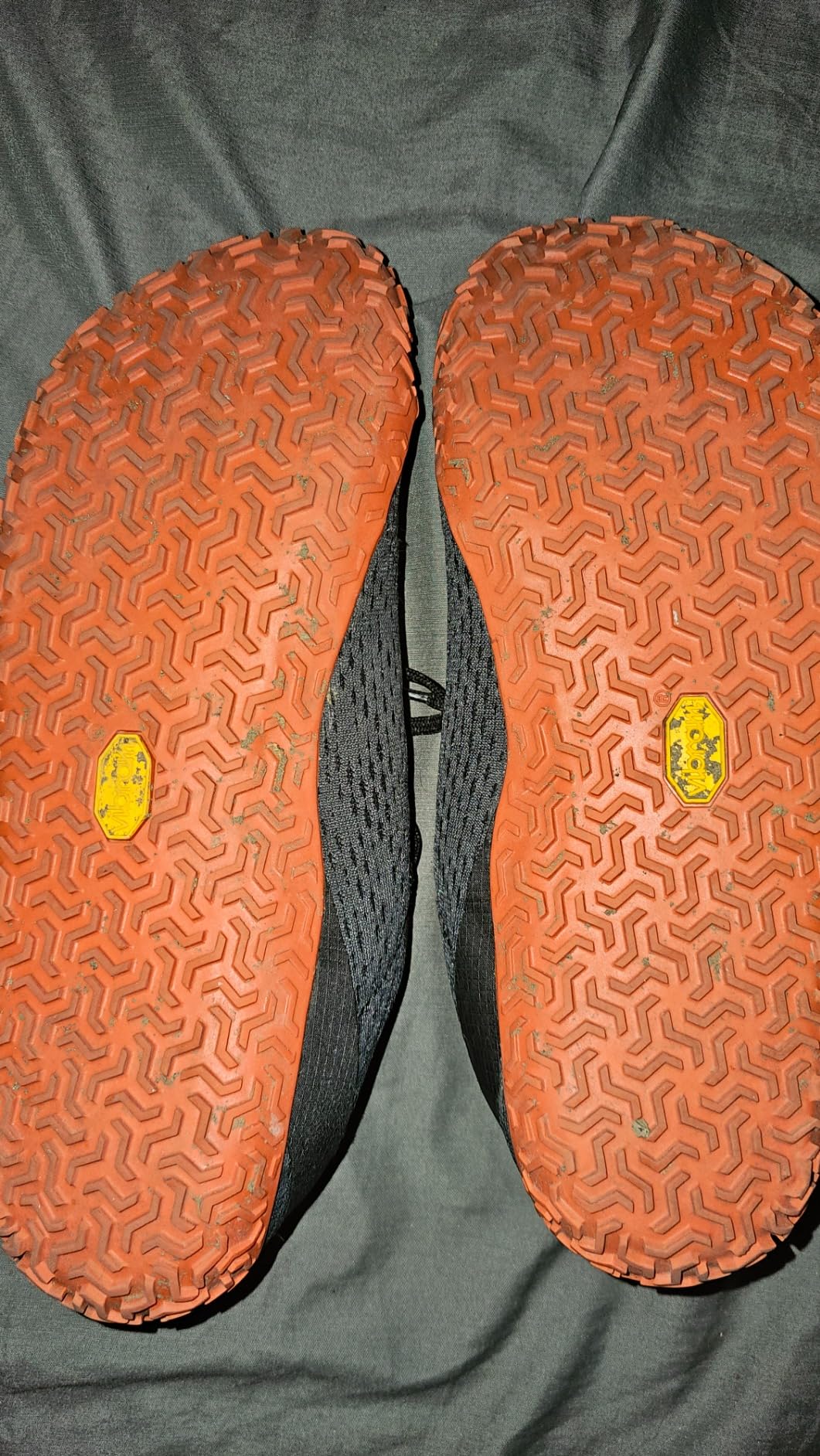 Merrell Vapor Glove 6 Vibram EcoStep sole pattern detail view