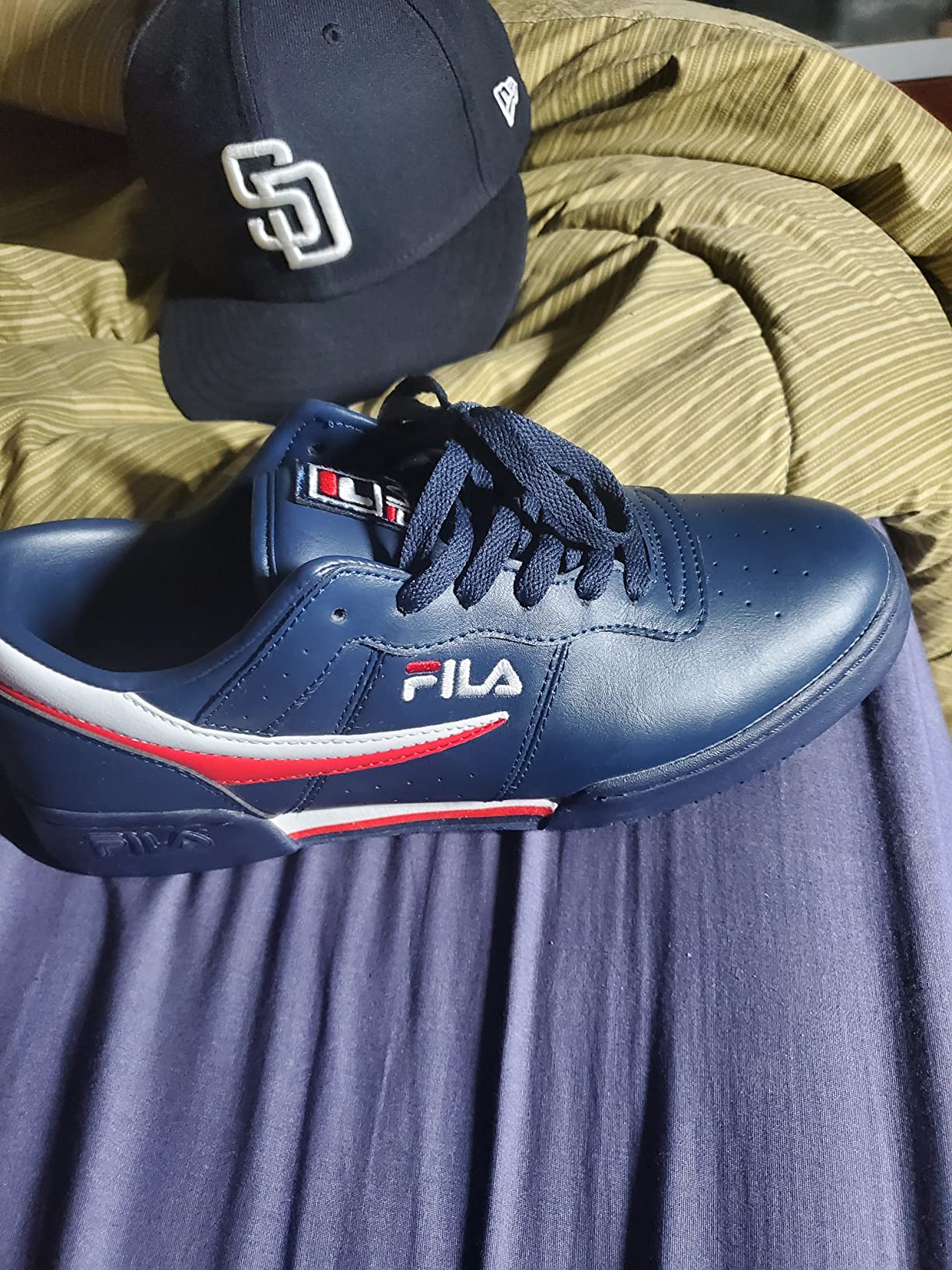 Fila Men's Original Fitness sneaker being worn in urban casual setting