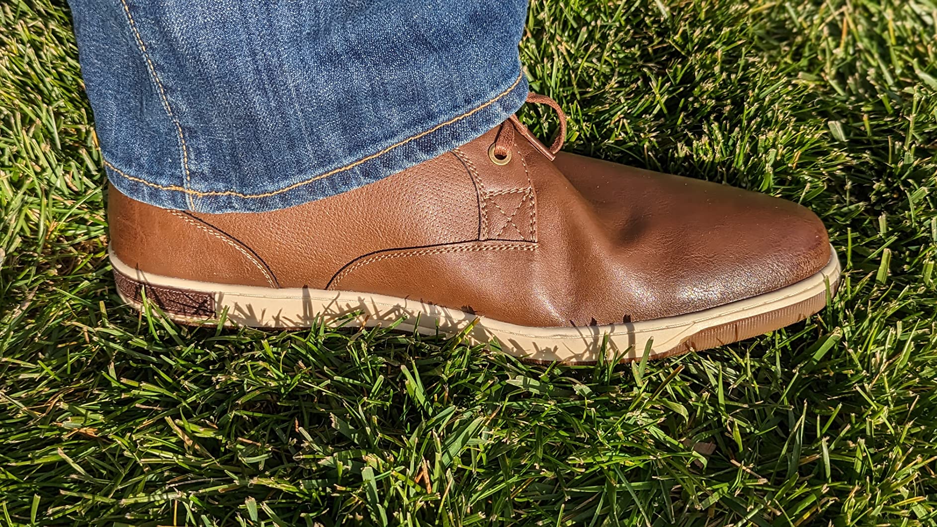 Jousen sneakers being worn in professional office setting showing business casual styling