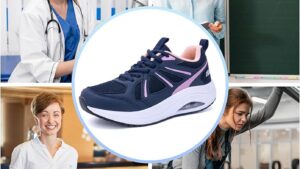 Aov Women Arch Support Walking Shoes Orthotic Sneakers
