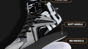 Ashion Men's Lightweight Basketball Shoes