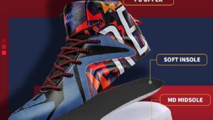 Ashion Unisex Kids Basketball Shoes Air