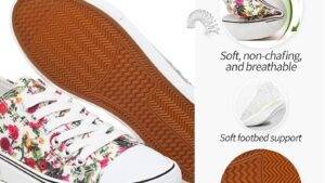Adokoo Canvas Tennis Shoes For Women