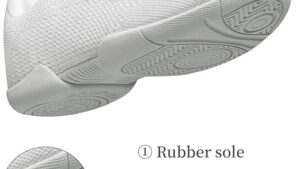 Baxinier Girls White Cheerleading Shoes