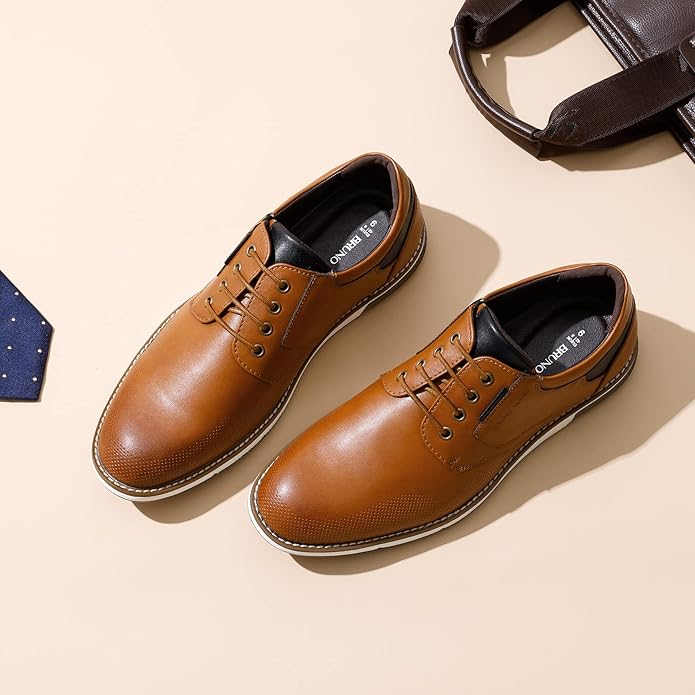 Bruno Marc Men's Casual Dress Oxfords Shoes