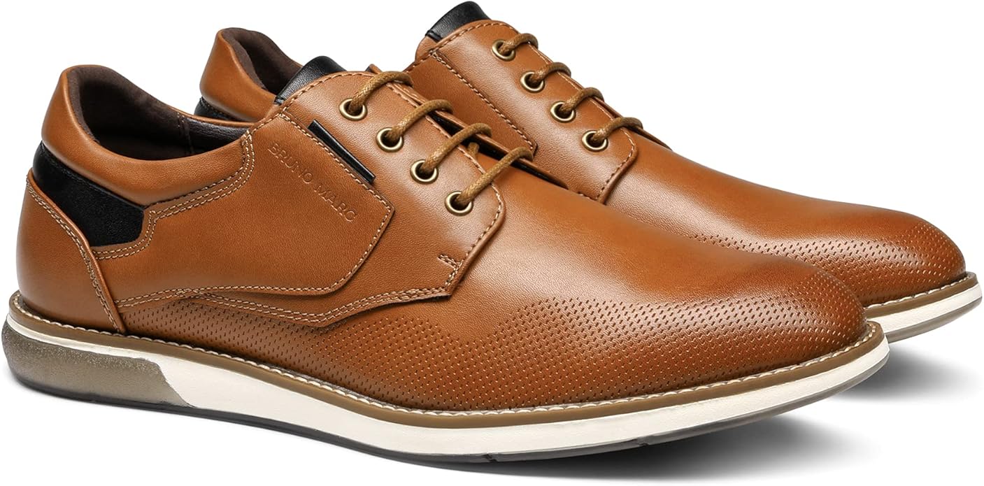 Bruno Marc Men's Casual Dress Oxfords Shoes
