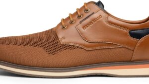 Bruno Marc Men's Mesh Casual Dress Shoes Breathable Oxfords Sneakers