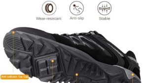 Camel Crown Hiking Shoes Men Breathable Non Slip Sneakers