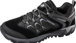 Camel Crown Hiking Shoes Men Breathable Non Slip Sneakers