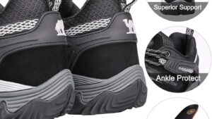 Camel Crown Hiking Shoes Men Breathable Non Slip Sneakers