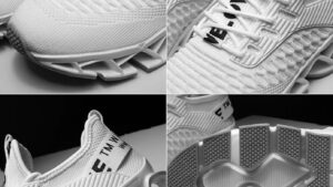 Chopben Men's Running Shoes Blade Non Slip Fashion Sneakers