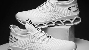 Chopben Men's Running Shoes Blade Non Slip Fashion Sneakers
