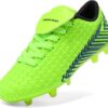 Dream Pairs Boys Girls Outdoor Soccer Cleats Firm Ground Football Shoes For Little/big Kid