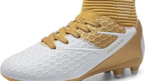 Dream Pairs Boys Girls Soccer Cleats Youth Firm Groud