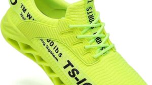 Frshaniah Men Athletic Shoes Breathable Running Shoes Non Slip