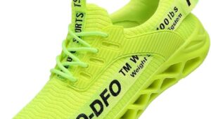 Frshaniah Men Athletic Shoes Breathable Running Shoes Non Slip