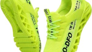 Frshaniah Men Athletic Shoes Breathable Running Shoes Non Slip