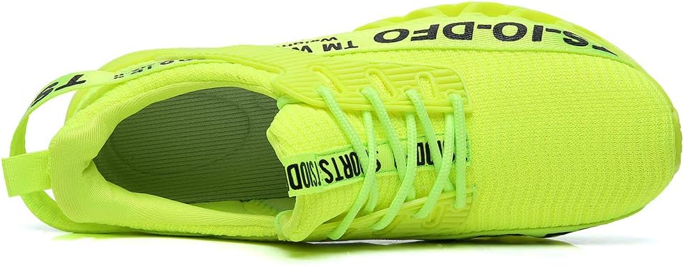 Frshaniah Men Athletic Shoes Breathable Running Shoes Non Slip